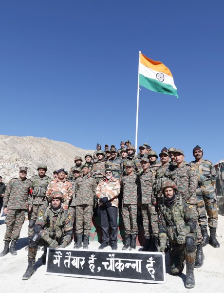 PM Modi celebrates Diwali with Indian Army jawan at Himachal Pradesh's Lepcha