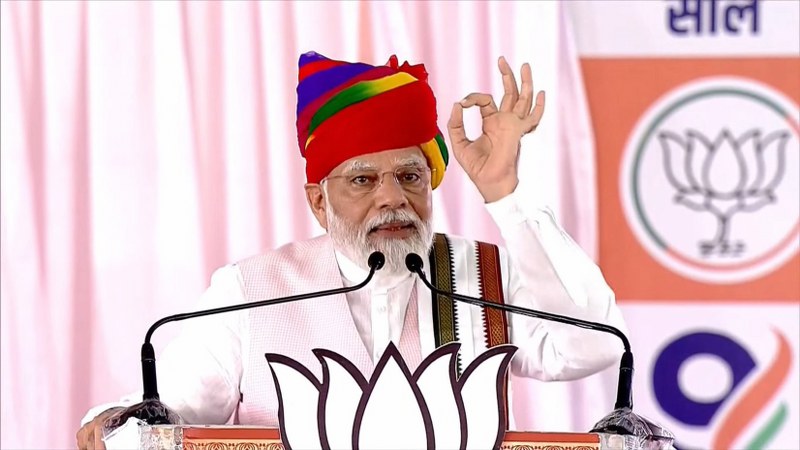 PM Modi addresses public meeting in Ajmer