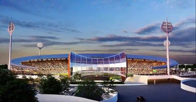 Varanasi international cricket stadium will accommodate 30,000 spectators