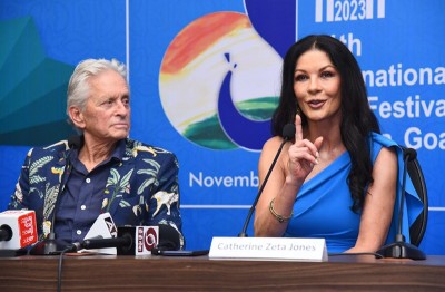 IFFI Goa: Hollywood actress Catherine Zeta Jones says she watched Shah Rukh Khan's Om Shanti Om many times