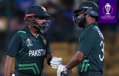 Cricket World Cup 2023: Fakhar, Babar keep afloat Pakistan's semi-final chances