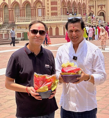 In Images: Producer-director-duo Amit Agarwal-Madhur Bhandarkar in Kolkata