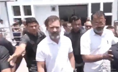 Rahul Gandhi's convoy enroute violence-hit Manipur's Churachandpur stopped