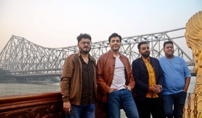 Shri Swapankumarer Badami Hyenar Kobole: Abir Chatterjee, music team unveil new song on cruise