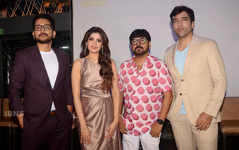 In Images: Trailer launch of Abir, Parambrata, Lahoma starrer 'Biye Bibhrat'