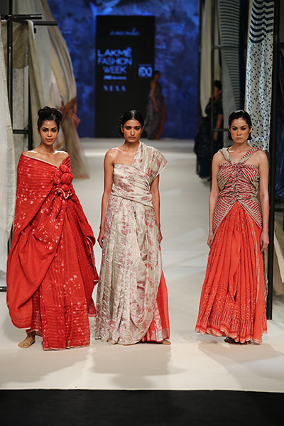 Lakme Fashion Week: Designer Anavila showcases Dabu collection