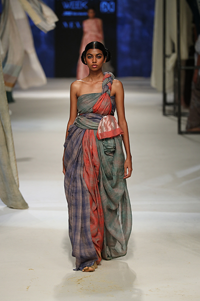 Lakme Fashion Week: Designer Anavila showcases Dabu collection