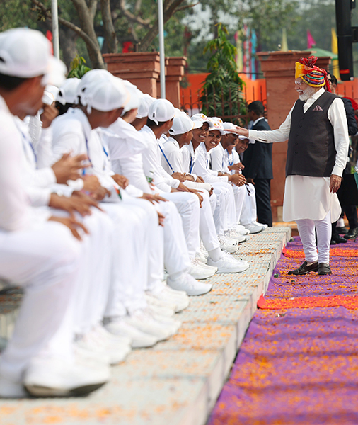 PM Modi addresses nation from Red Fort as India celebrates Independence Day
