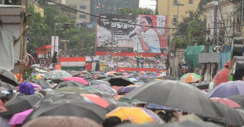 Mamata Banerjee addresses Martyr's Day Rally in Kolkata