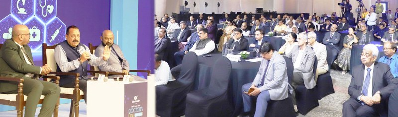 Jitendra Singh addressing the Doctor’s Day Conclave in Delhi