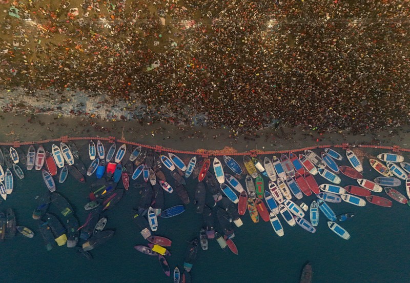 Millions of Hindu devotees gather at Uttar Pradesh's Prayagraj as a six-week Maha Kumbh Mela begins today
