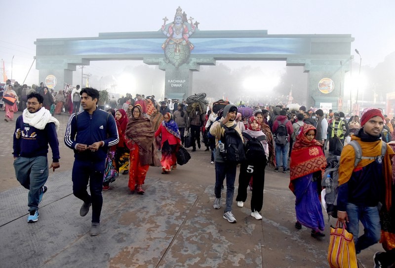Millions of Hindu devotees gather at Uttar Pradesh's Prayagraj as a six-week Maha Kumbh Mela begins today