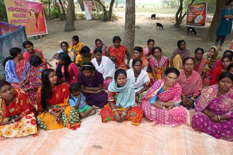 In Images: Bengal village women participate in menstrual hygiene awareness
