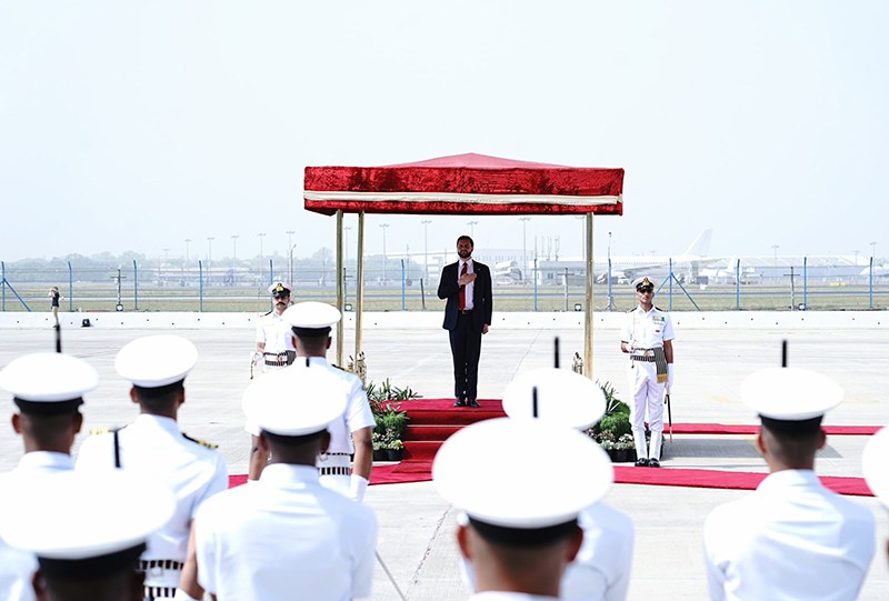 In Images: US Vice President JD Vance arrives in India