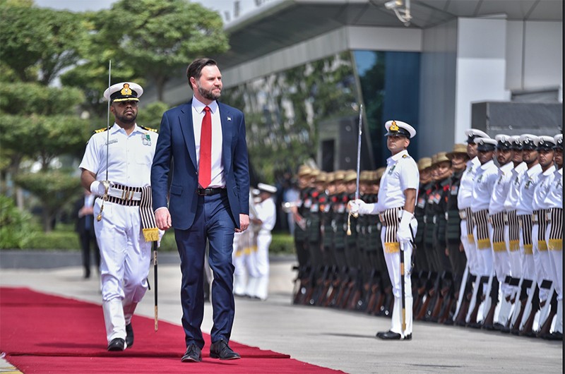 In Images: US Vice President JD Vance arrives in India