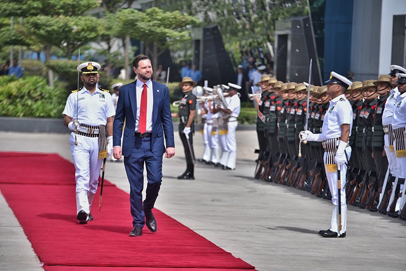 In Images: US Vice President JD Vance arrives in India