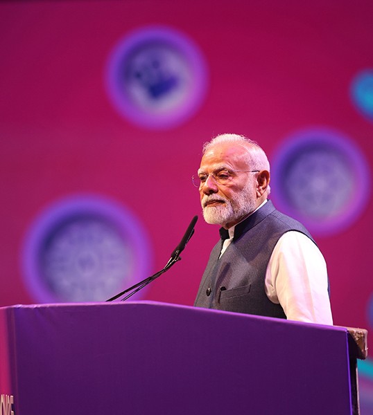 PM Modi inaugurates WAVES in Mumbai