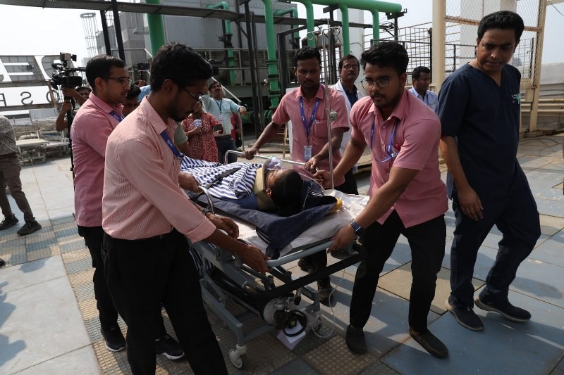 In Images: Kolkata's Desun Hospital conducts mock security drills following Operation Sindoor
