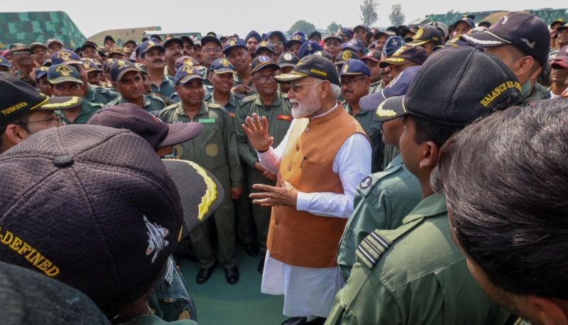 In Images: Narendra Modi visits Adampur Air Base days after Operation Sindoor