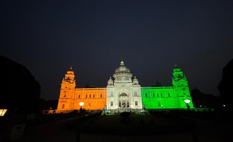 Victoria Memorial draped in Tricolour ahead of International Museum Day celebrations