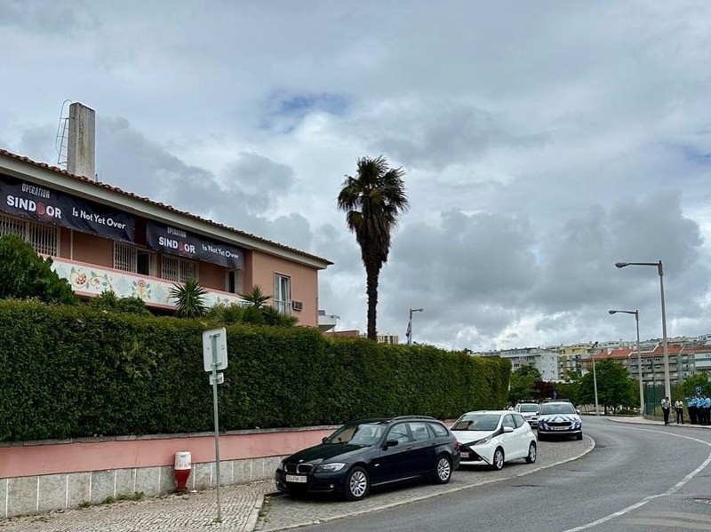 In Images: Indian Embassy displays 'Operation Sindoor' banner in Portugal