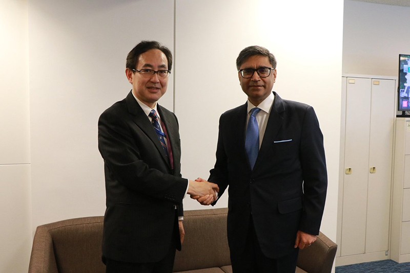 In Images: Vikram Misri joins Takehiro Funakoshi for strategic dialogue in Tokyo