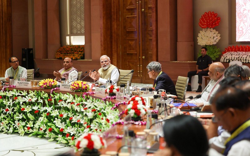 In Images: PM Modi chairs 10th Niti Aayog Council Meeting