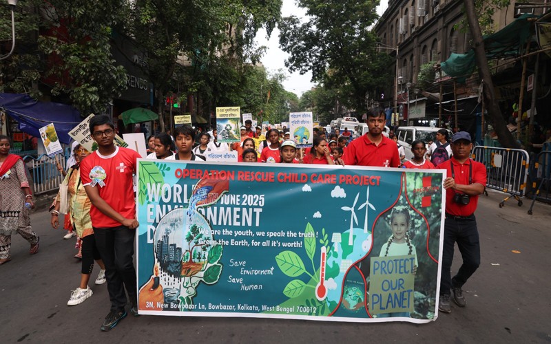 In Images: Kolkata residents rally on World Environment Day