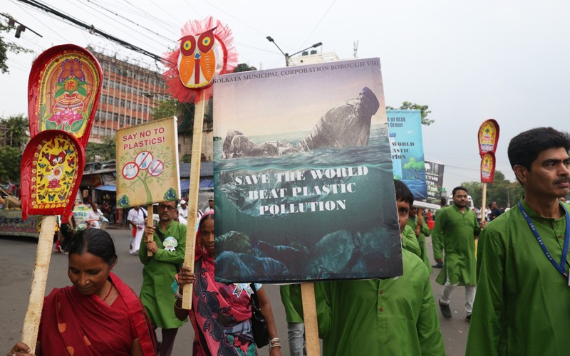 In Images: Kolkata residents rally on World Environment Day