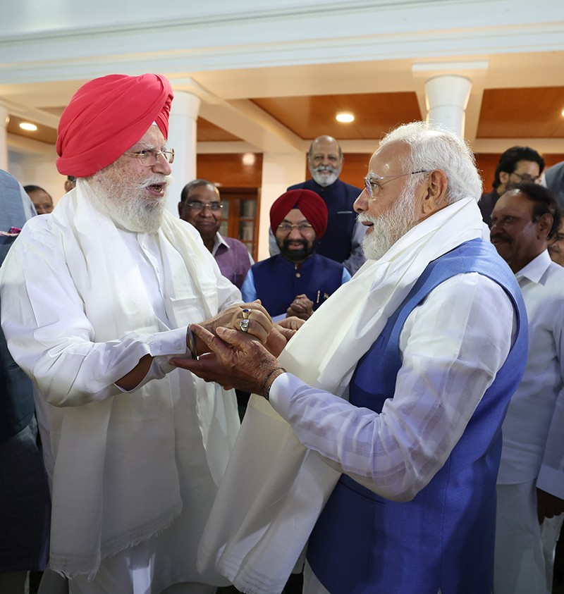 In Images: PM Modi's informal meeting with delegations that briefed world on Operation Sindoor