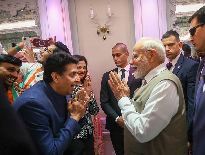 In Images: PM Modi receives warm welcome by Indian community in Cyprus