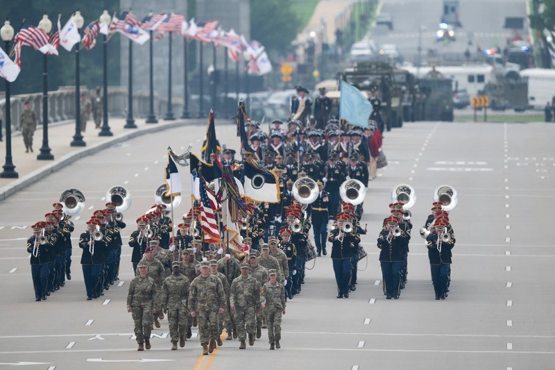 In Images: Trump leads celebrations for U.S. Army’s 250th anniversary in Washington