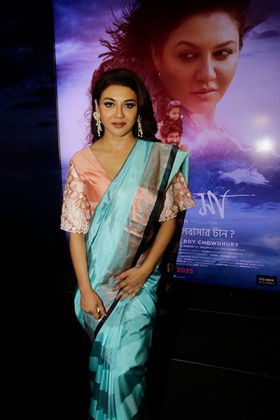 In Images: Jaya Ahsan, Saswata Chatterjee grace poster launch of Bengali film Dear Maa