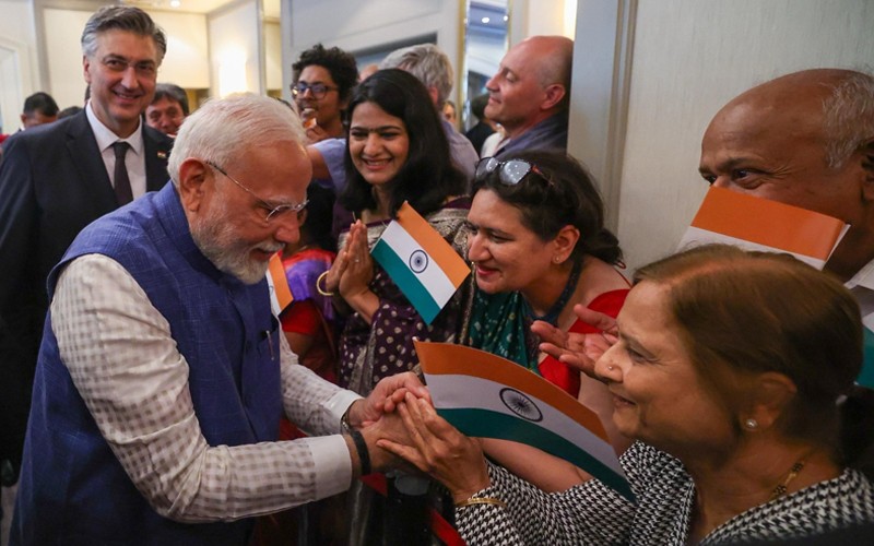 In Images: PM Modi in Croatia