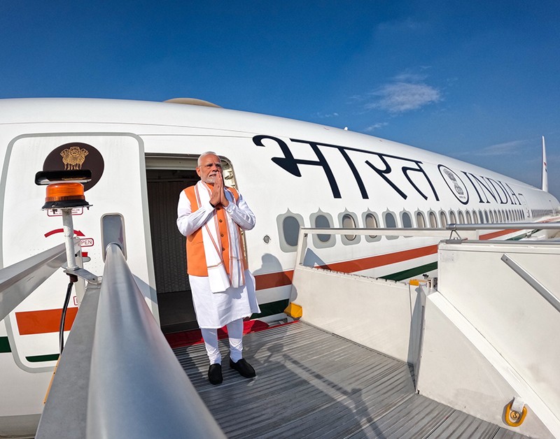 In Images: PM Modi embarks on five-nation visit, to attend BRICS Summit in Brazil
