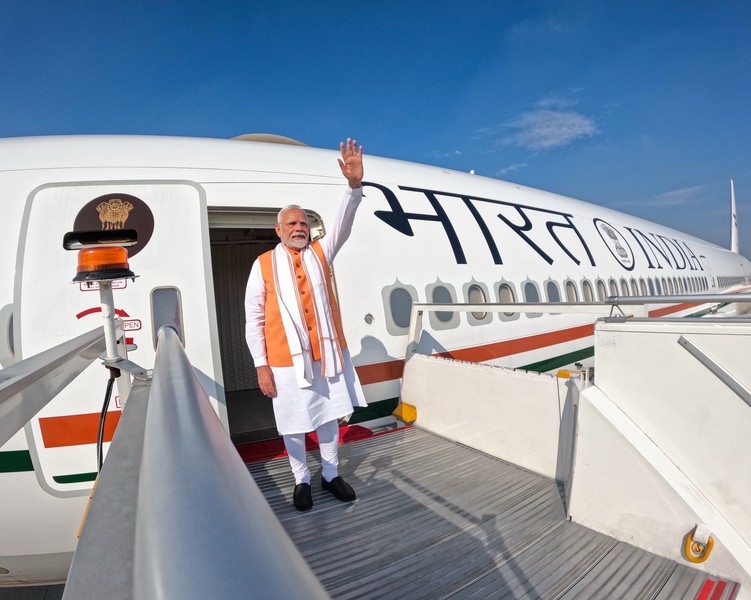 In Images: PM Modi kicks off five-nation visit