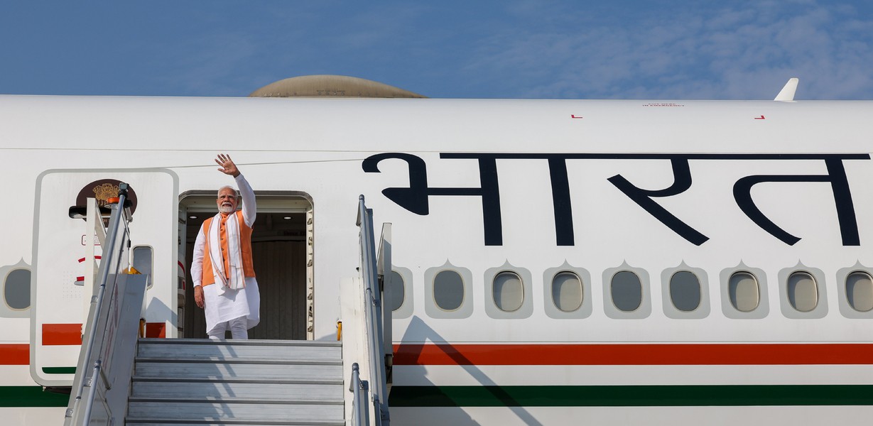 In Images: PM Modi kicks off five-nation visit
