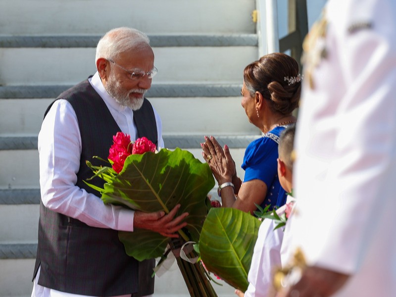 In Images: PM Modi arrives in Trinidad and Tobago