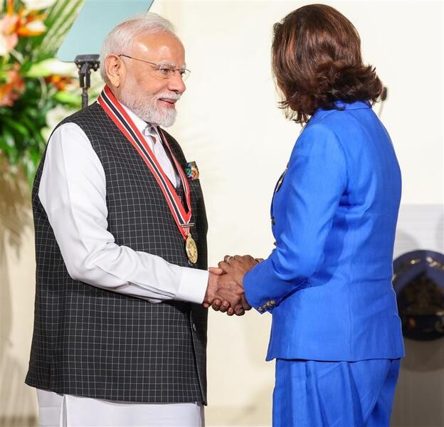 In Images: PM Modi conferred with Trinidad and Tobago national honour