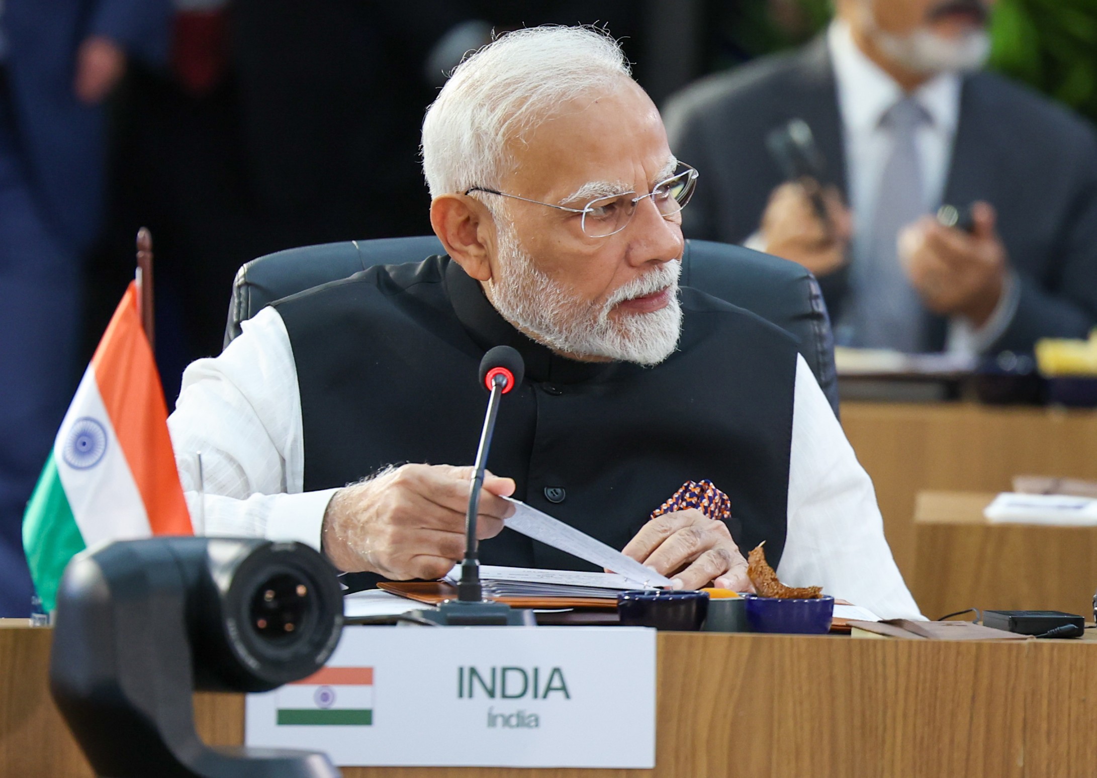In Images: PM Modi addresses leaders at BRICS Summit in Brazil