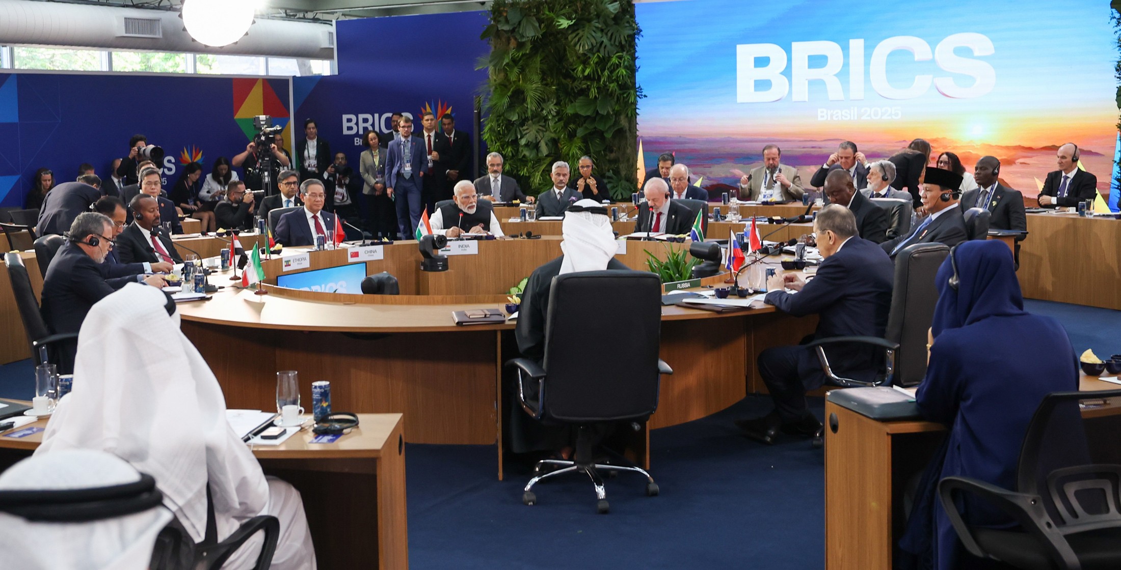 In Images: PM Modi addresses leaders at BRICS Summit in Brazil