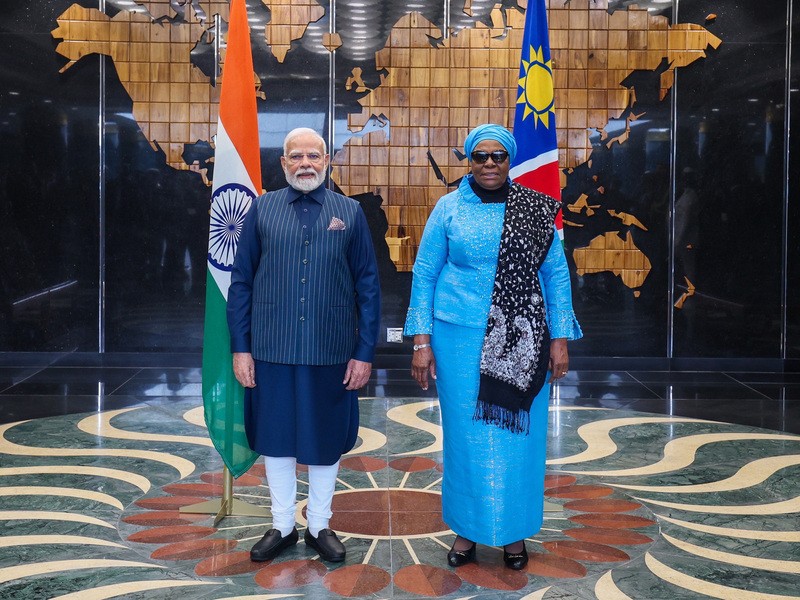 In Images: PM Modi meets Namibian Prez Netumbo Nandi-Ndaitwah