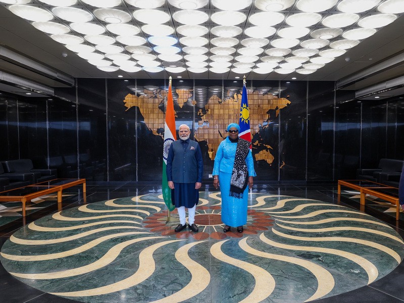 In Images: PM Modi meets Namibian Prez Netumbo Nandi-Ndaitwah