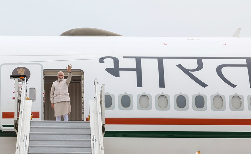 In Images: PM Modi departs for UK and Maldives visit