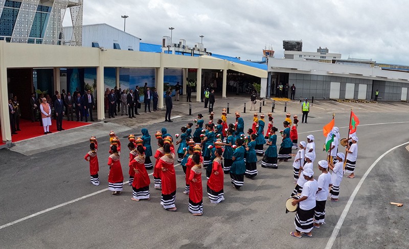 In Images: PM Modi receives warm welcome in Maldives