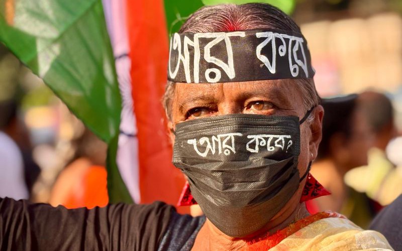 In Images: Anti-Mamata march to Nabanna a year after RG Kar rape-murder incident