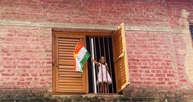 Future of India: Young patriot salutes 79th Independence Day