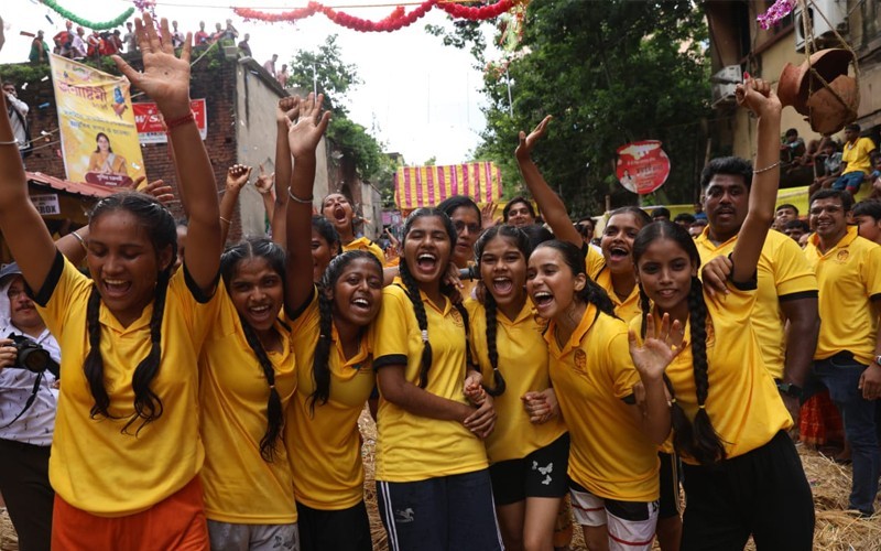In Images: Kolkata celebrates Krishna Janmashtami with Dahi Handi festival