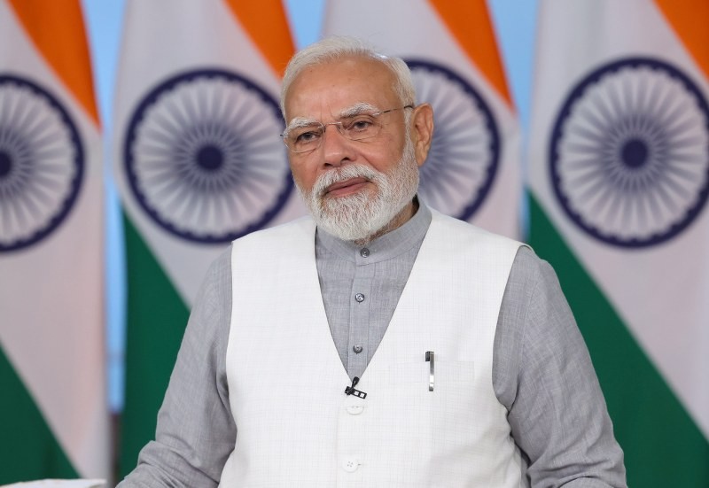 In Image: PM Modi addresses Ahmedabad girls’ hostel opening via video