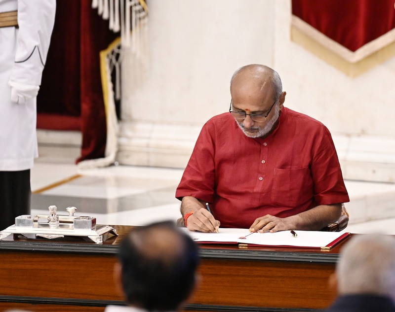 In Images: C. P. Radhakrishnan takes oath as 15th Vice-President of India